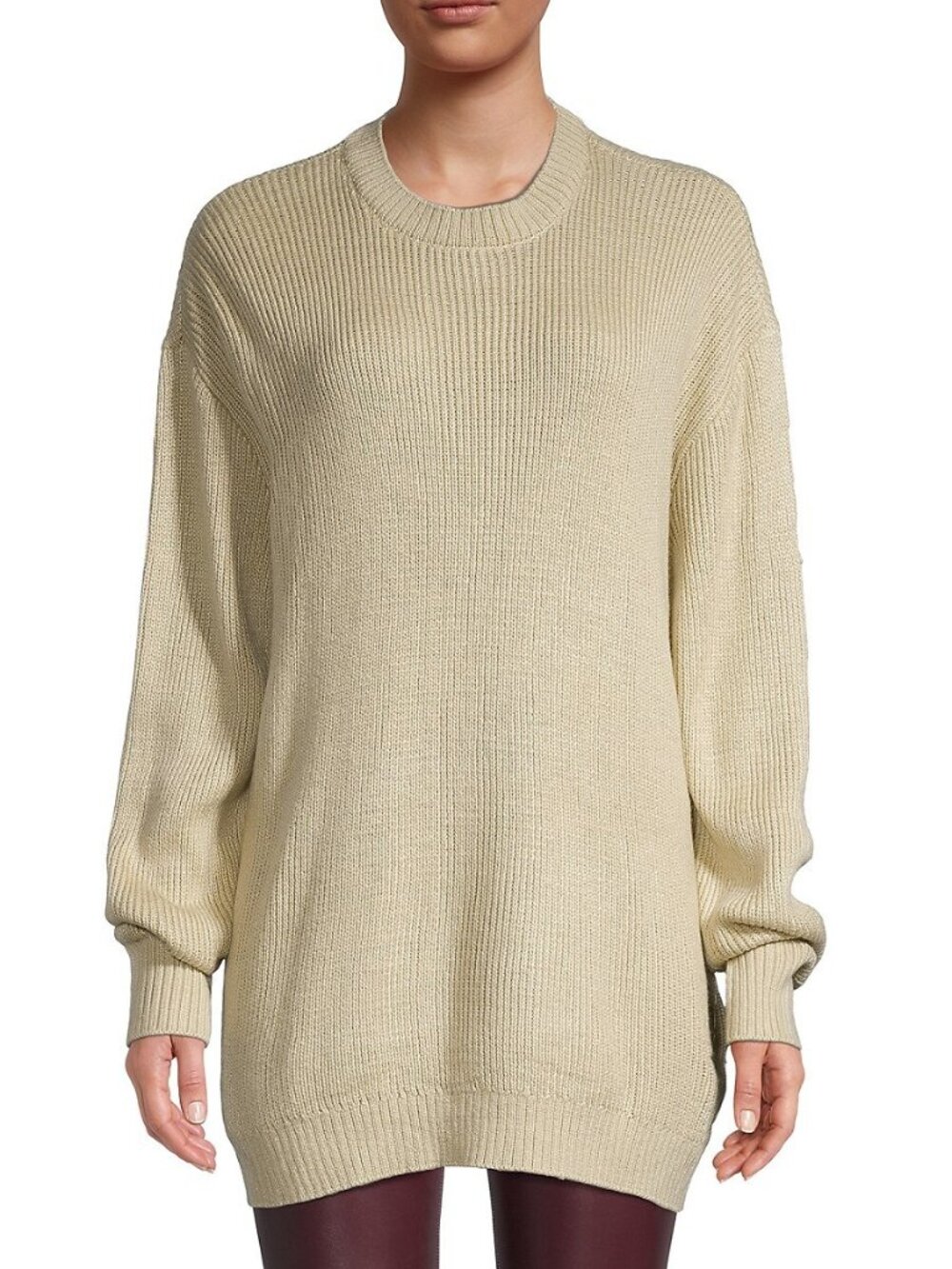 Danielle Bernstein Women's Oversized Dropped Shoulder Sweater NWT
